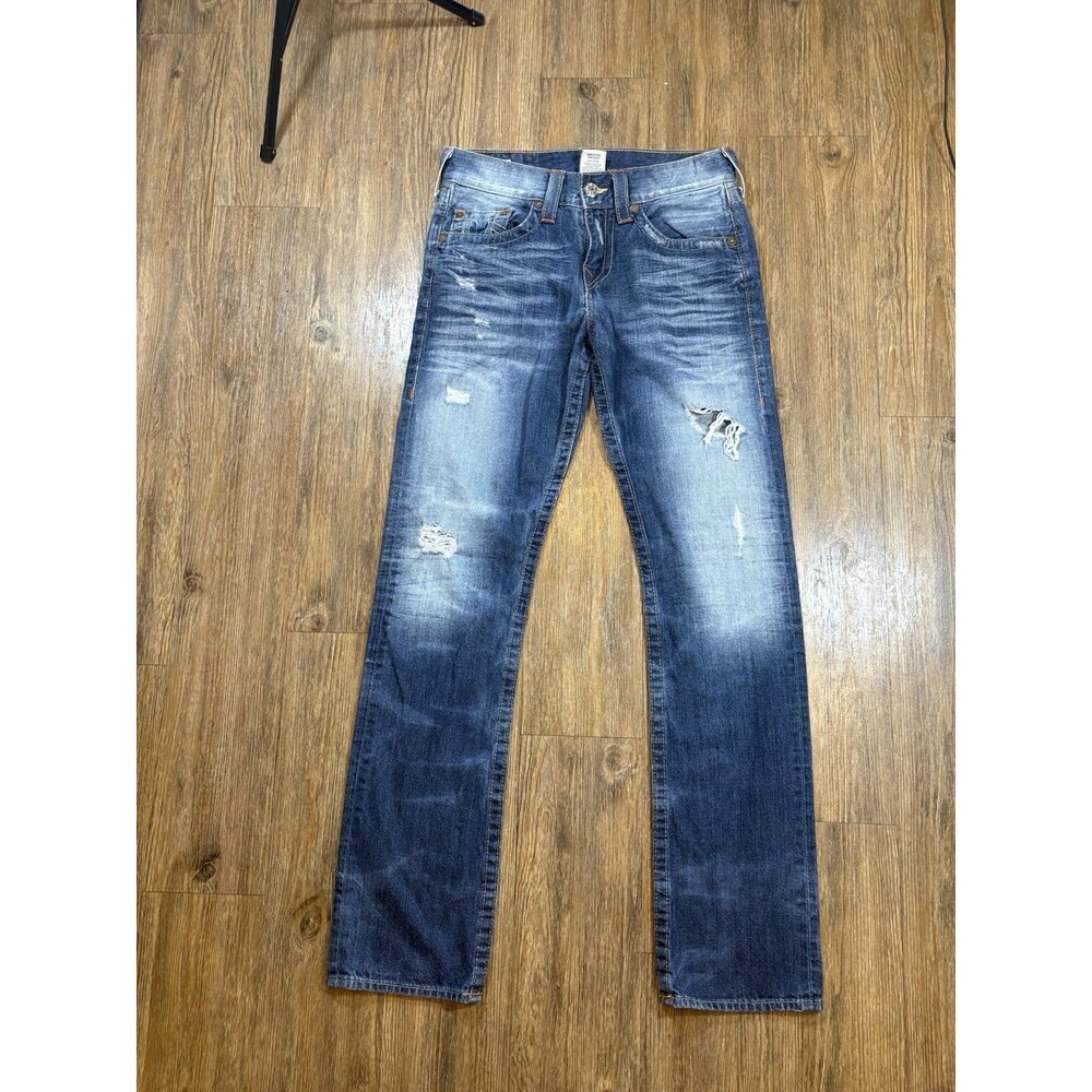 Vintage Y2K True Religion Bobby Jeans Size 29 Straight leg Low rise medium wash